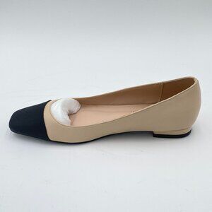 FOWT Women Closed Cap Toe Slip On Pumps Fashion Low Heel Ballet Flats